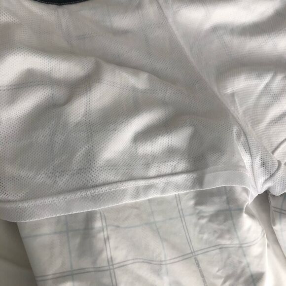 Quiksilver White Plaid Board Shorts - Picture 6 of 6